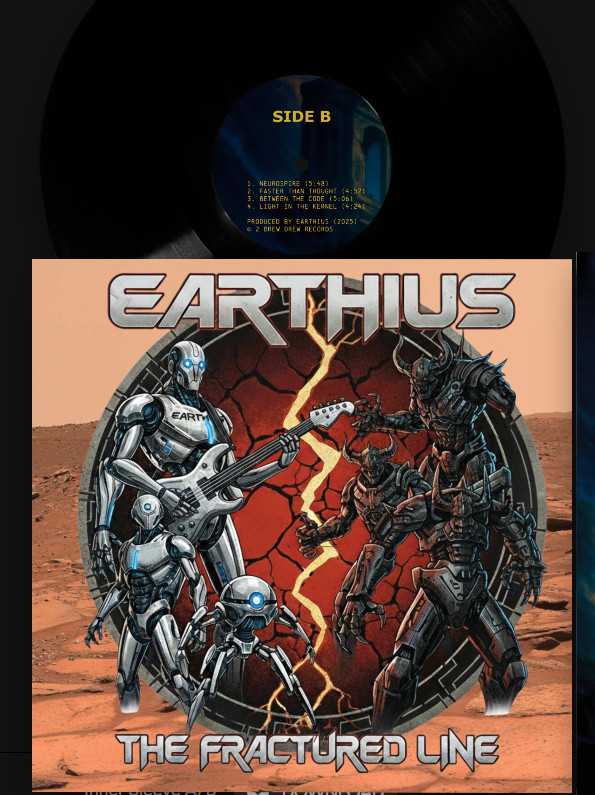 The Fractured Line Vinyl Album from Dreams of the Immortal